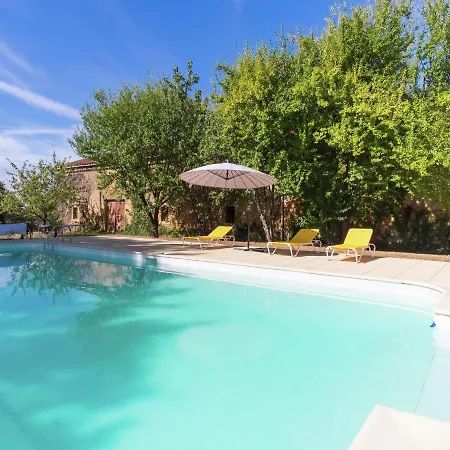 Holiday Home In Pressac With Swimming Pool Pond Heating Pressac